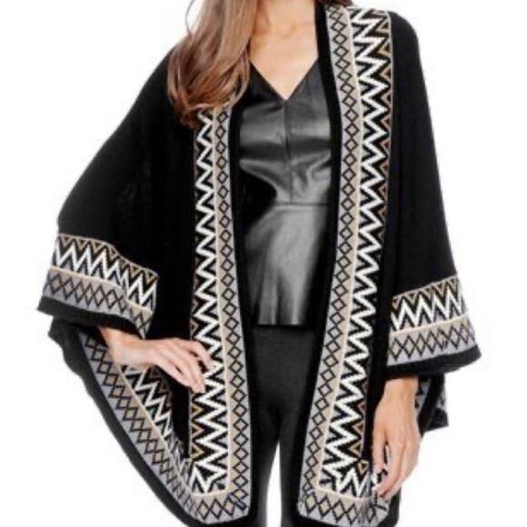 Ella Moss || Nadeem Cardigan Open Front Long Sleeve Sweater size xs /s - Picture 1 of 7